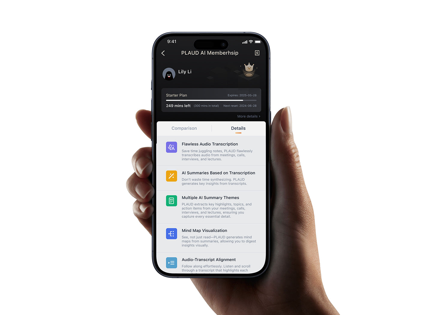 Get More with Pro Plan: Now 1200 mins/mo of AI Transcription & Summarization at No Extra Cost
