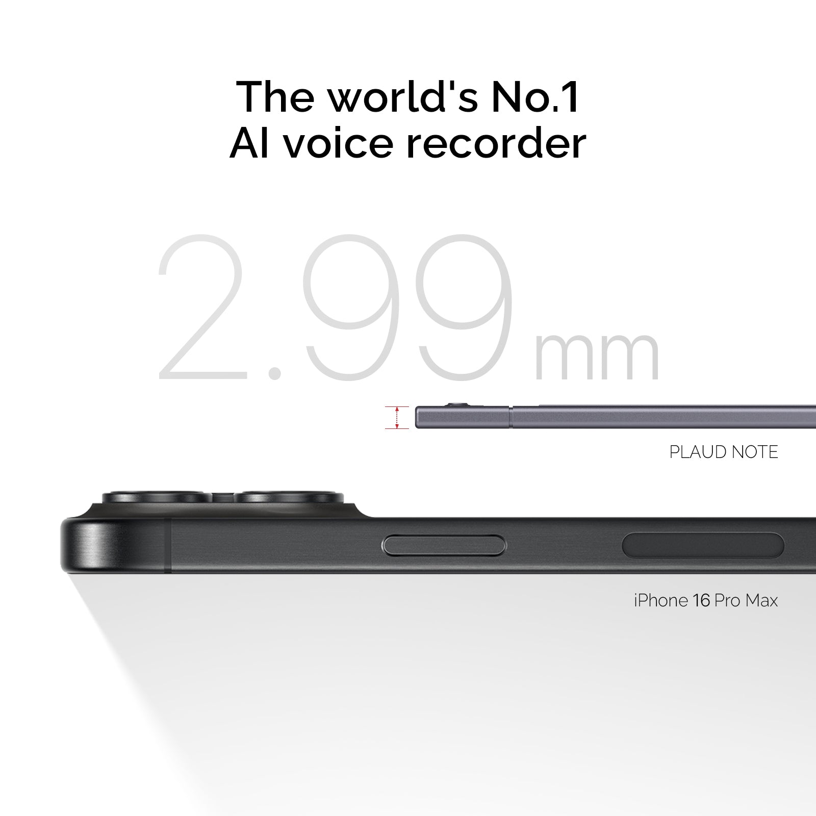 PLAUD NOTE AI Voice Recorder | 6-Pack