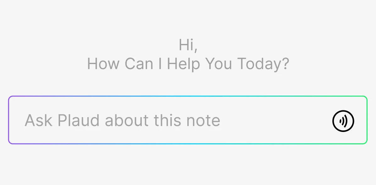 Plaud Note Pro with Plaud App featuring Ask Plaud AI assistant