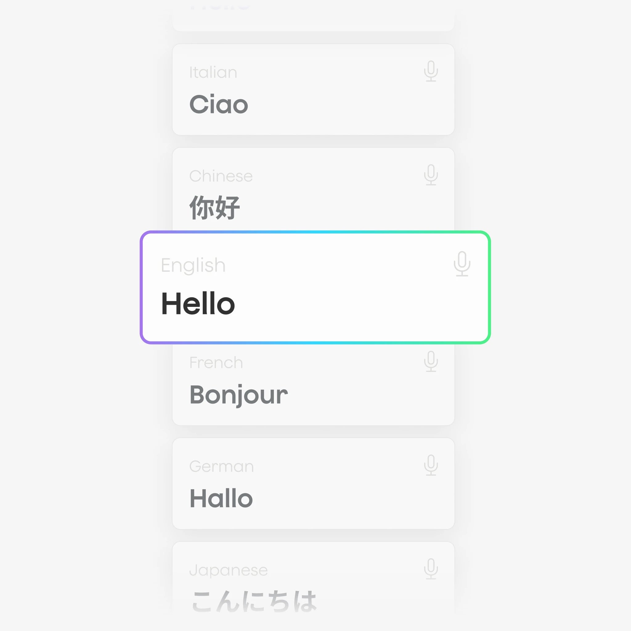 Transcrire en 112 langues