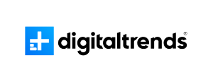 The Digital Trends logo, featuring a blue square icon with a white stylized plus sign and three lines, next to the black bran
