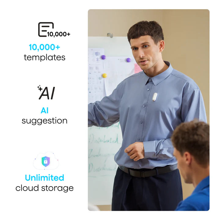 Plaud NotePin - Wearable AI note taker