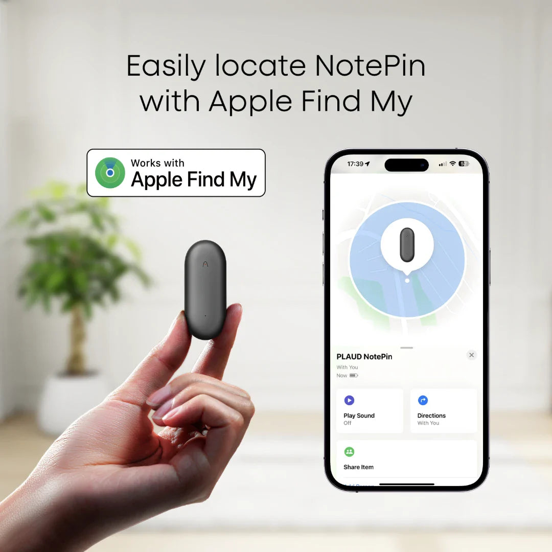Plaud NotePin - Wearable AI note taker