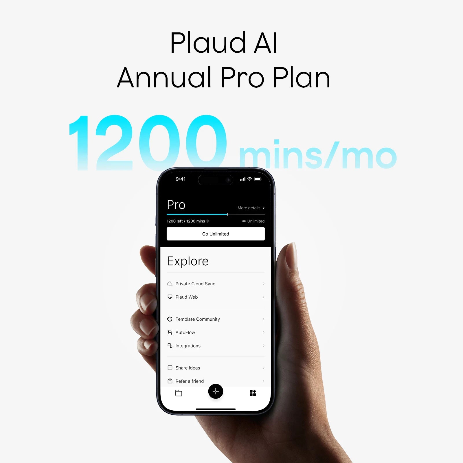 Abonnement Annuel Pro Plaud AI