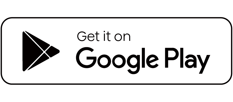 A black and white button with the Google Play logo and text 'Get it on Google Play' for downloading the Plaud App.
