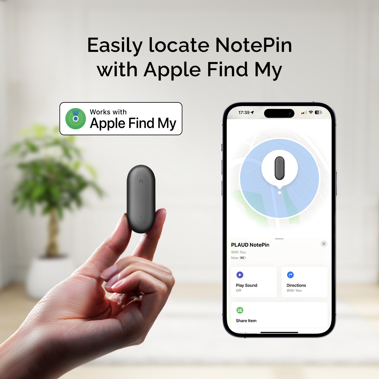 PLAUD NotePin: the World's Most Wearable AI Voice Recorder
