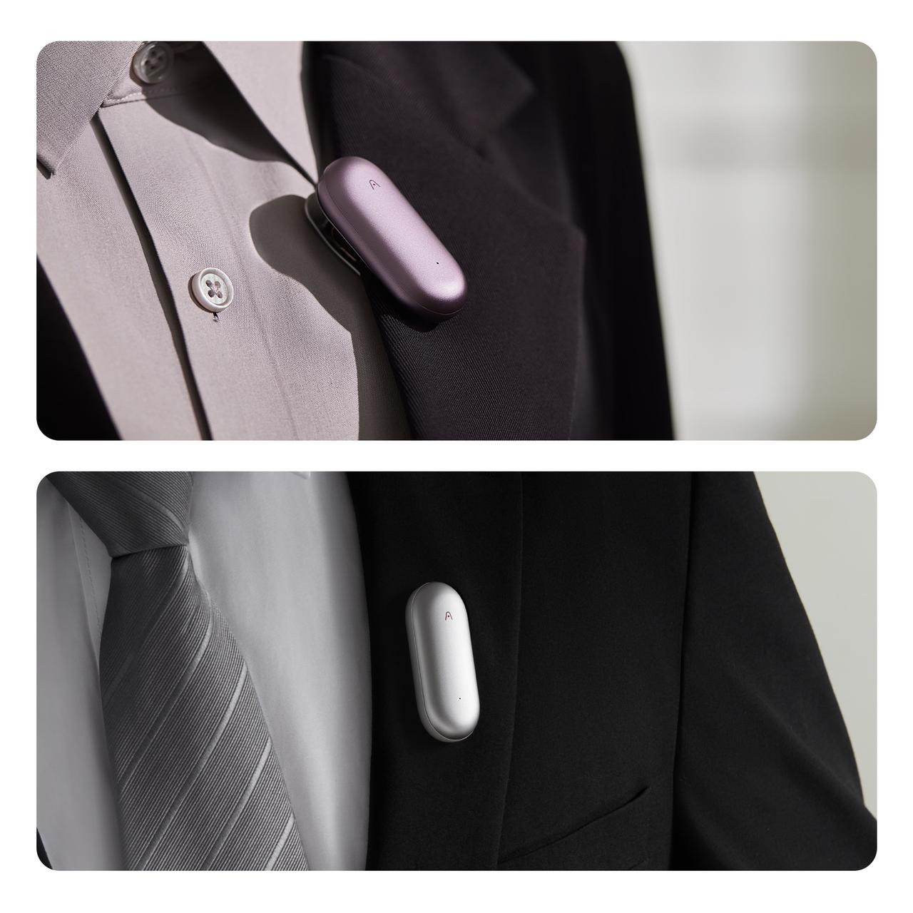 Clip & Magnetic Pin for Plaud NotePin | Plaud NotePin S