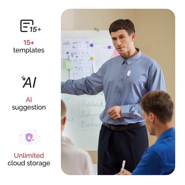 PLAUD NotePin & AI Annual Pro Plan
