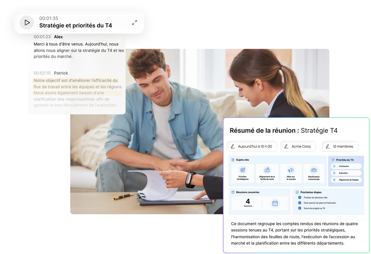 Notes IA automatisées
