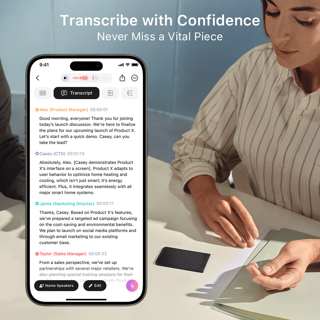 Plaud Note - Votre solution professionnelle de prise de notes IA
