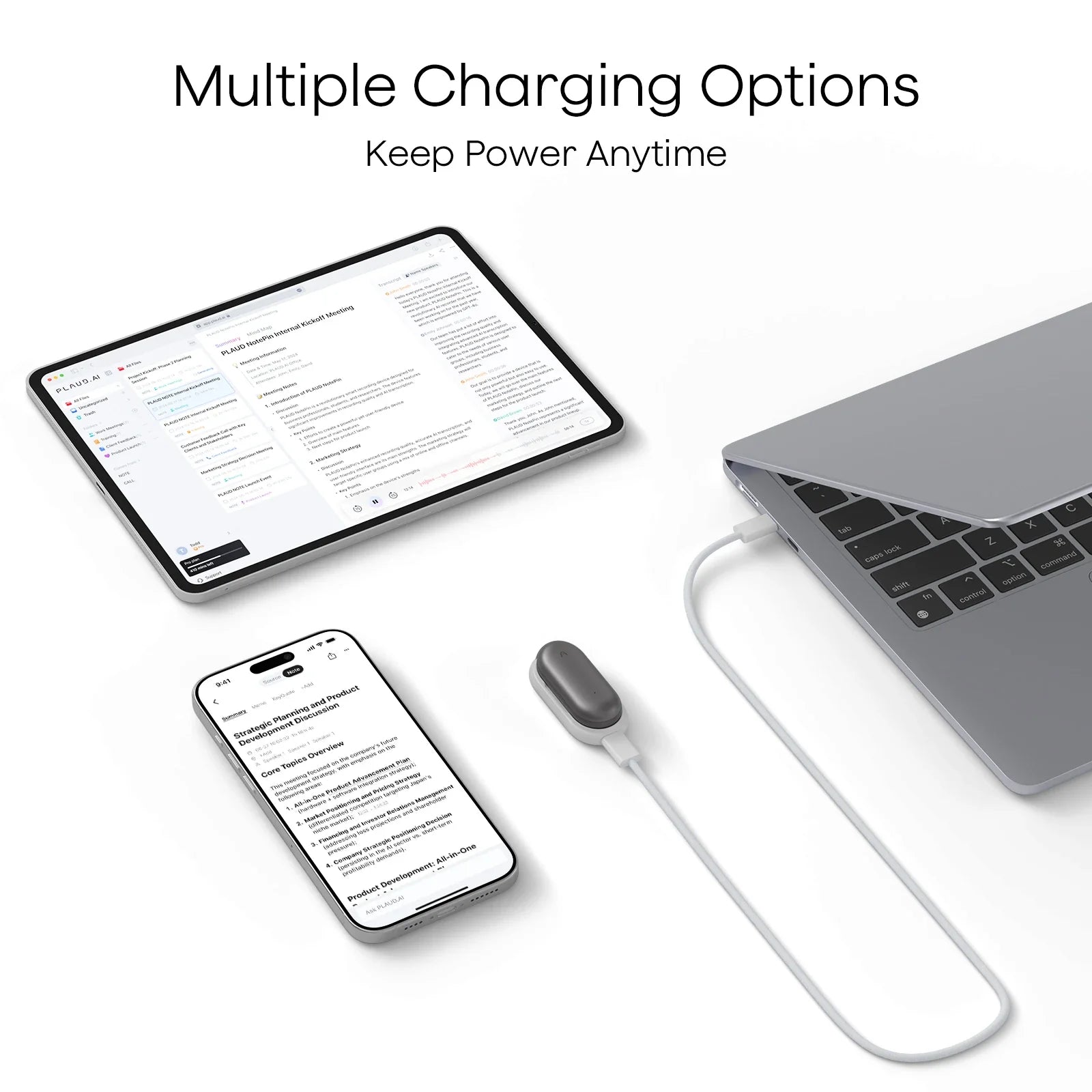Kit de Charge Plaud NotePin