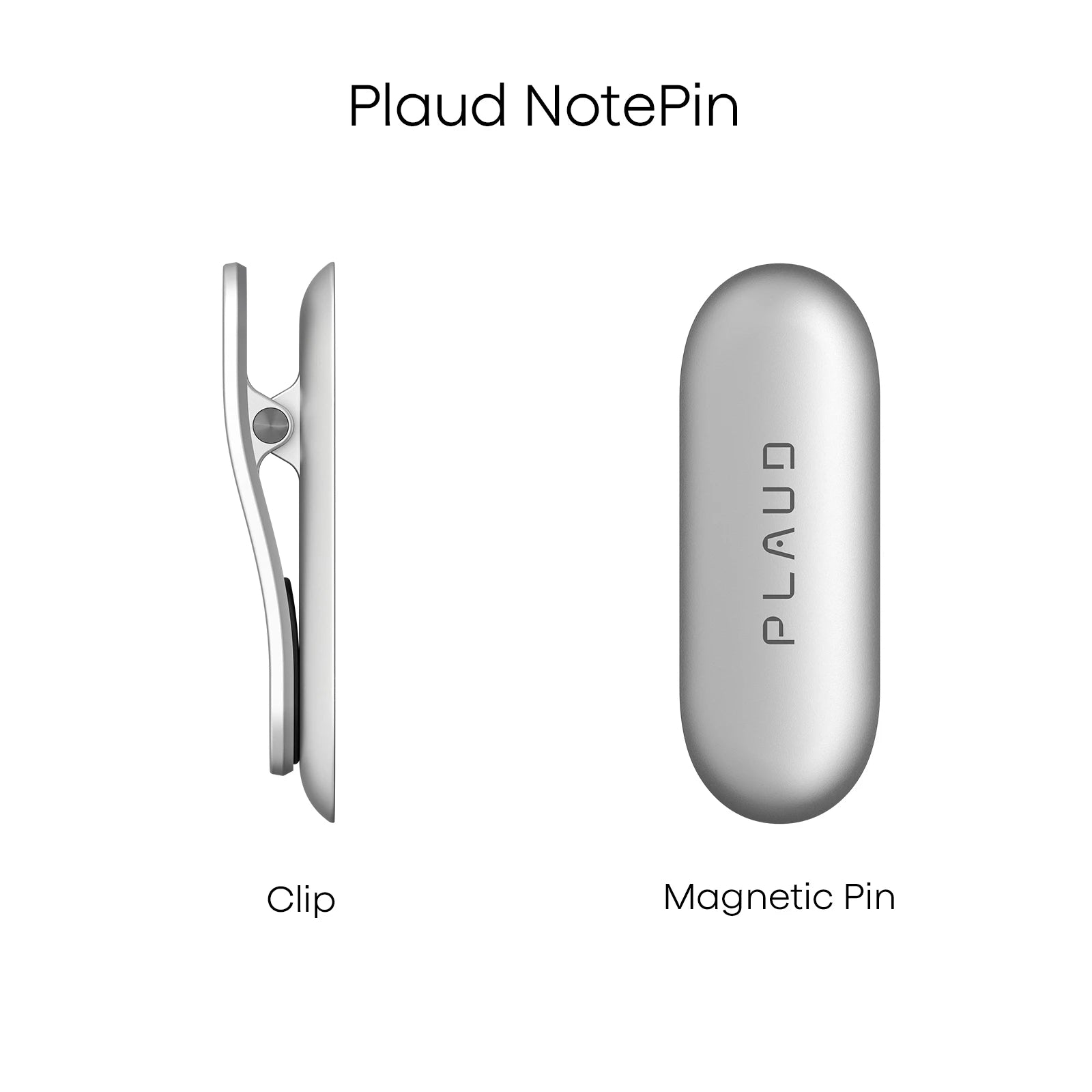 Clip & Magnetic Pin for Plaud NotePin | Plaud NotePin S Clip & Magnetic Pin for Plaud NotePin | Plaud NotePin S