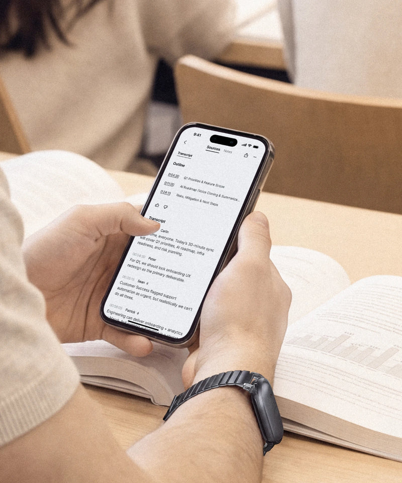 Review anytime, anywhere