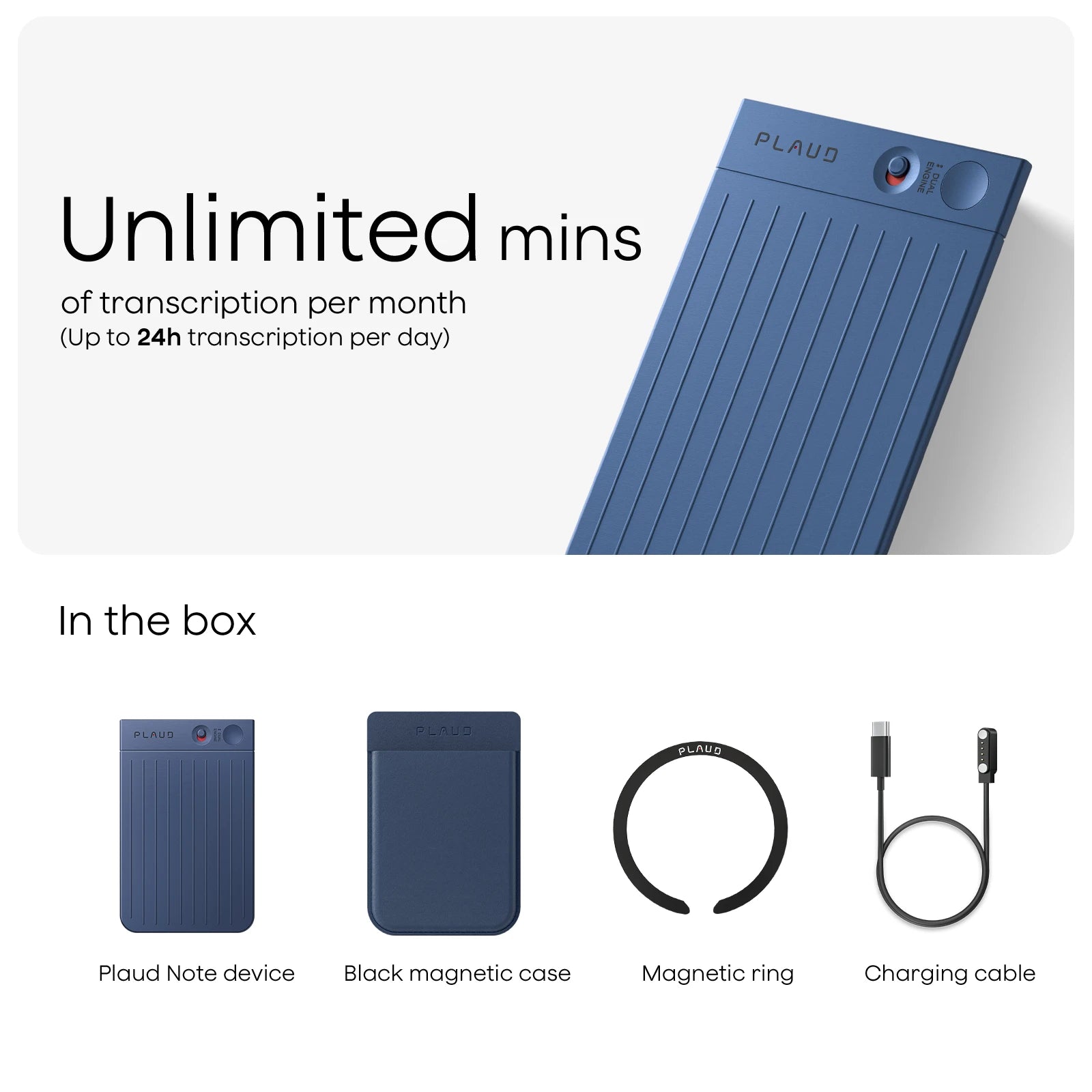Plaud Note + Annual Unlimited Plan